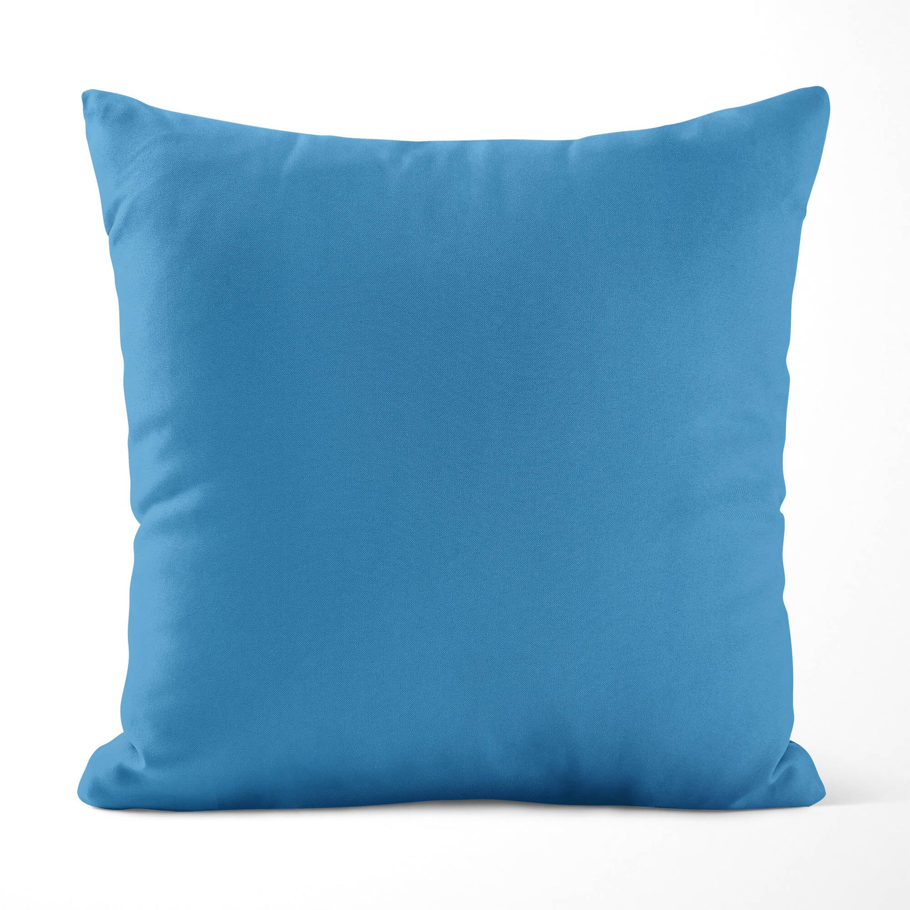 Blue Cotton Pillow Covers And Euros Shams – Custom Sizes & Coastal Shades