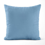 Blue Cotton Pillow Covers And Euros Shams – Custom Sizes & Coastal Shades