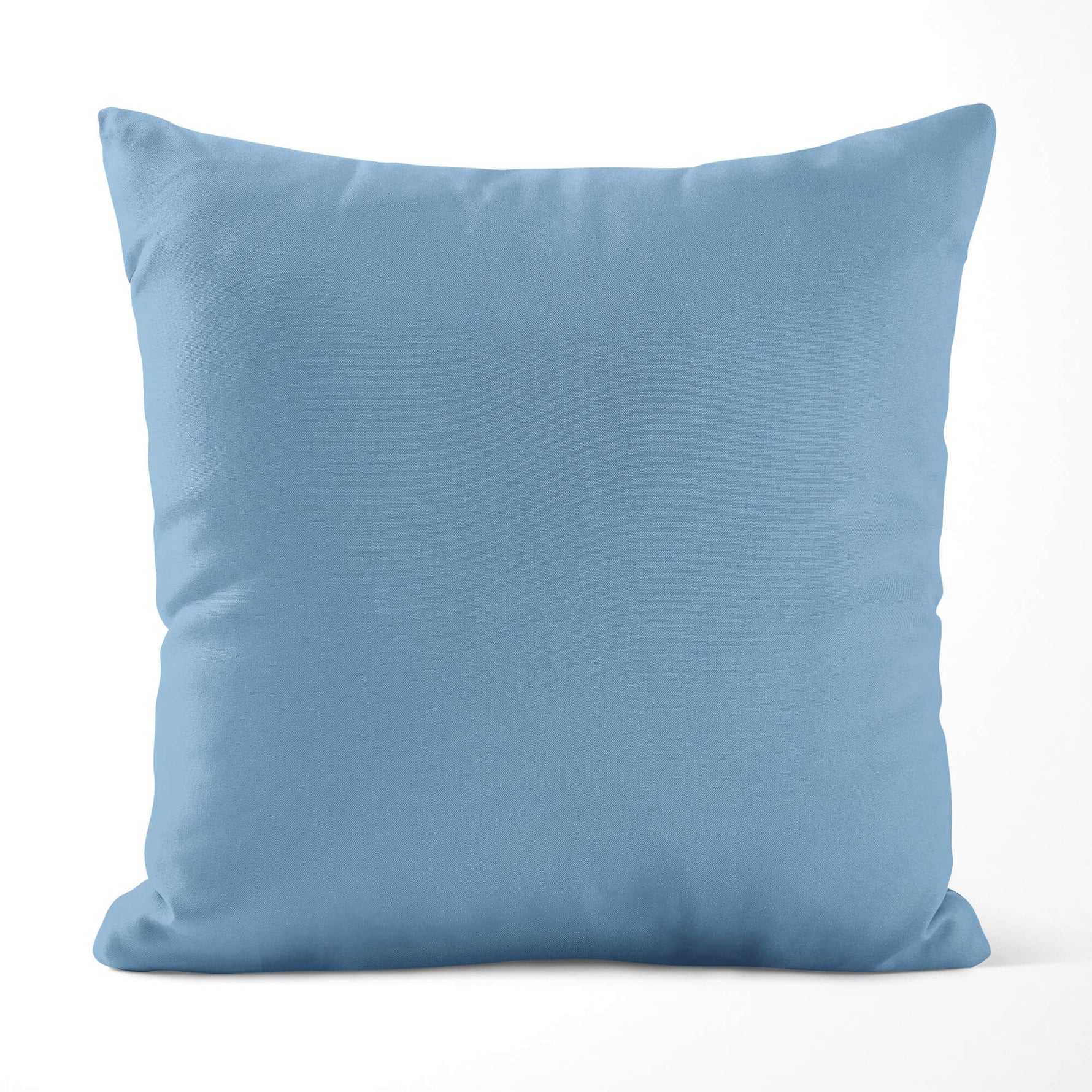 Blue Cotton Pillow Covers And Euros Shams – Custom Sizes & Coastal Shades
