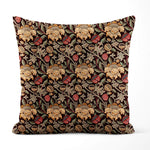 Blue & Rose Gold Damask Pillow Covers – Elegant Style