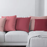 Blush & Pink Cotton Pillow Covers and Euro Shams – Custom Size Options