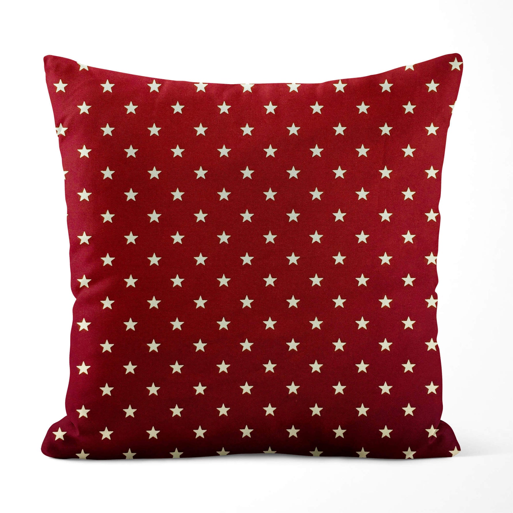 Burgundy & Tan Plaid Pillow Covers – Farmhouse Homespun Cotton