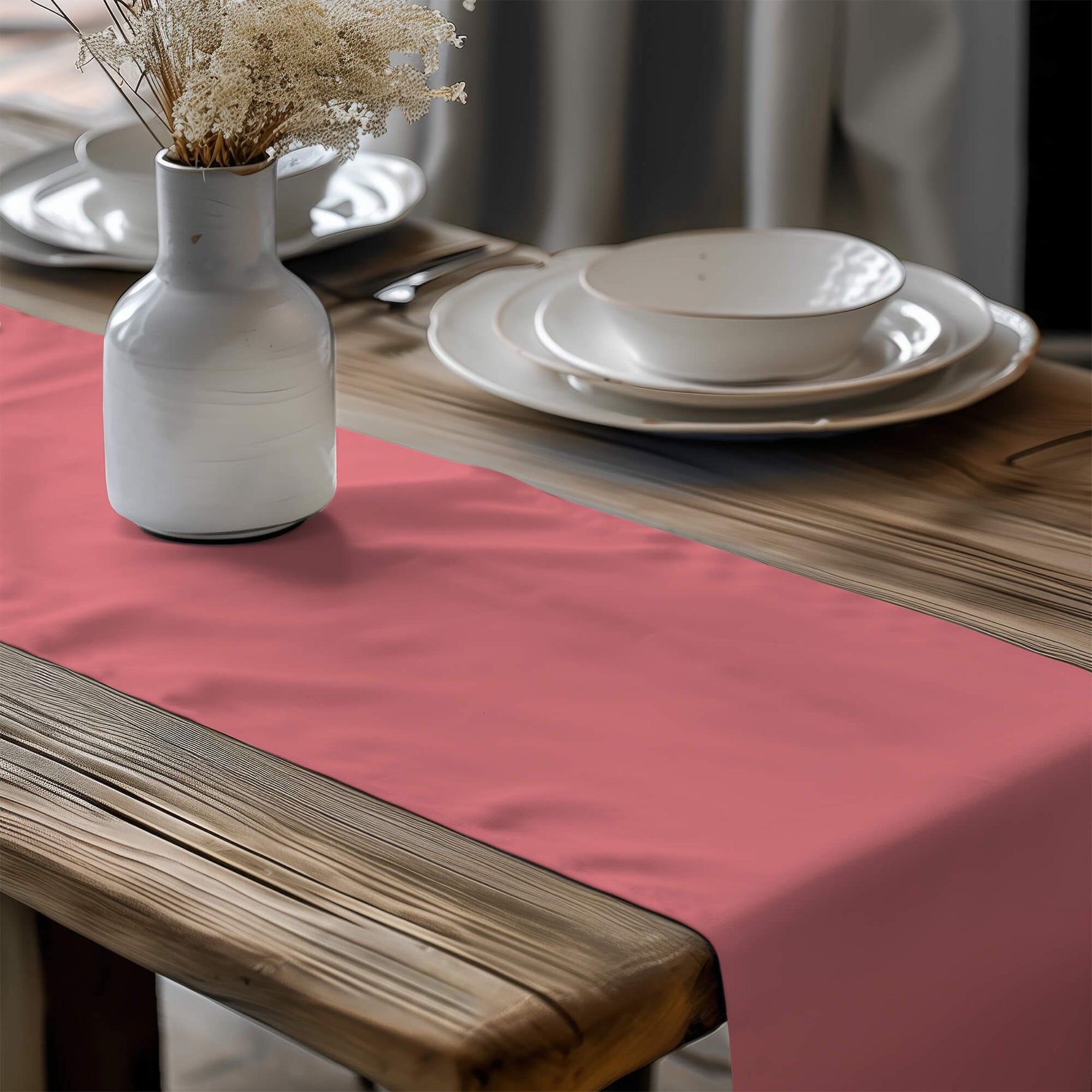 Charming Pink Table Runners and Placemats – Blush to Rose Water
