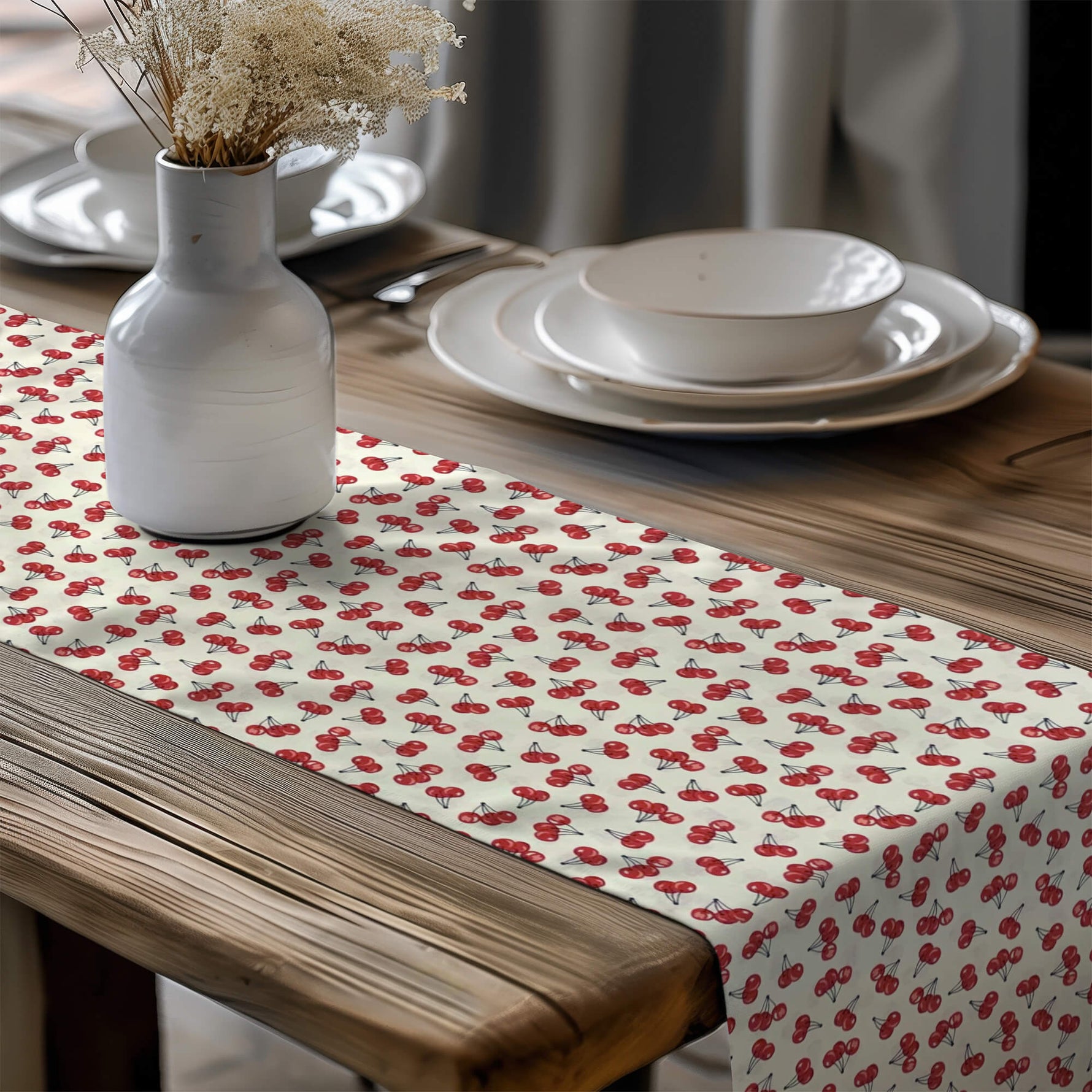 Cherries Galore Table Runners & Placemats – Fun & Colorful
