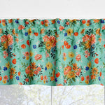 Cherry Cordial Valances and Cafe Curtains – Vintage - Inspired Floral and Fruit