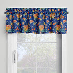 Cherry Cordial Valances and Cafe Curtains – Vintage - Inspired Floral and Fruit