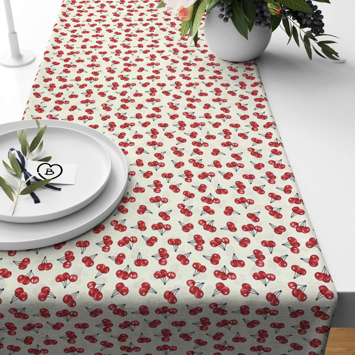 Cherries Galore Table Runners and Placemats