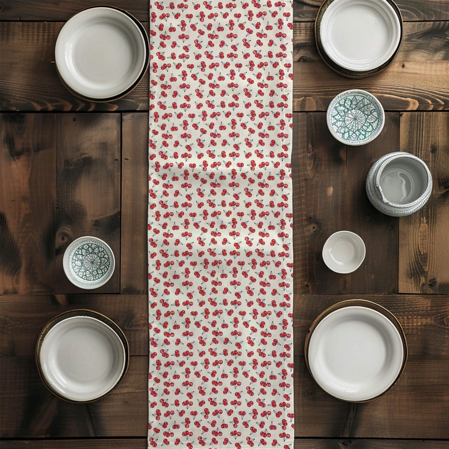 Cherries Galore Table Runners and Placemats