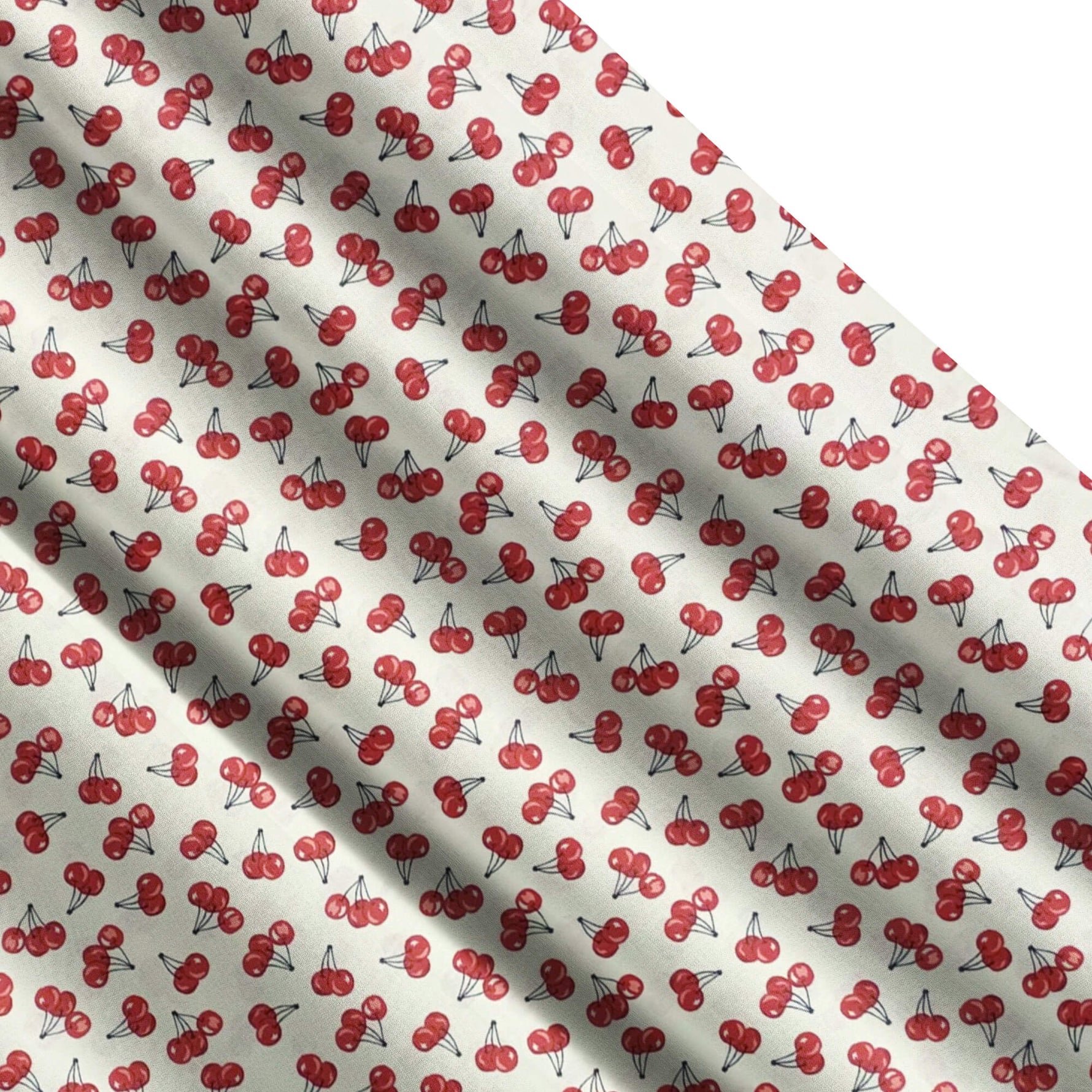 Cherries Galore Kitchen Valances and Cafe Curtains