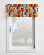 Citrus Abstract Fruit Rod Pocket Valances