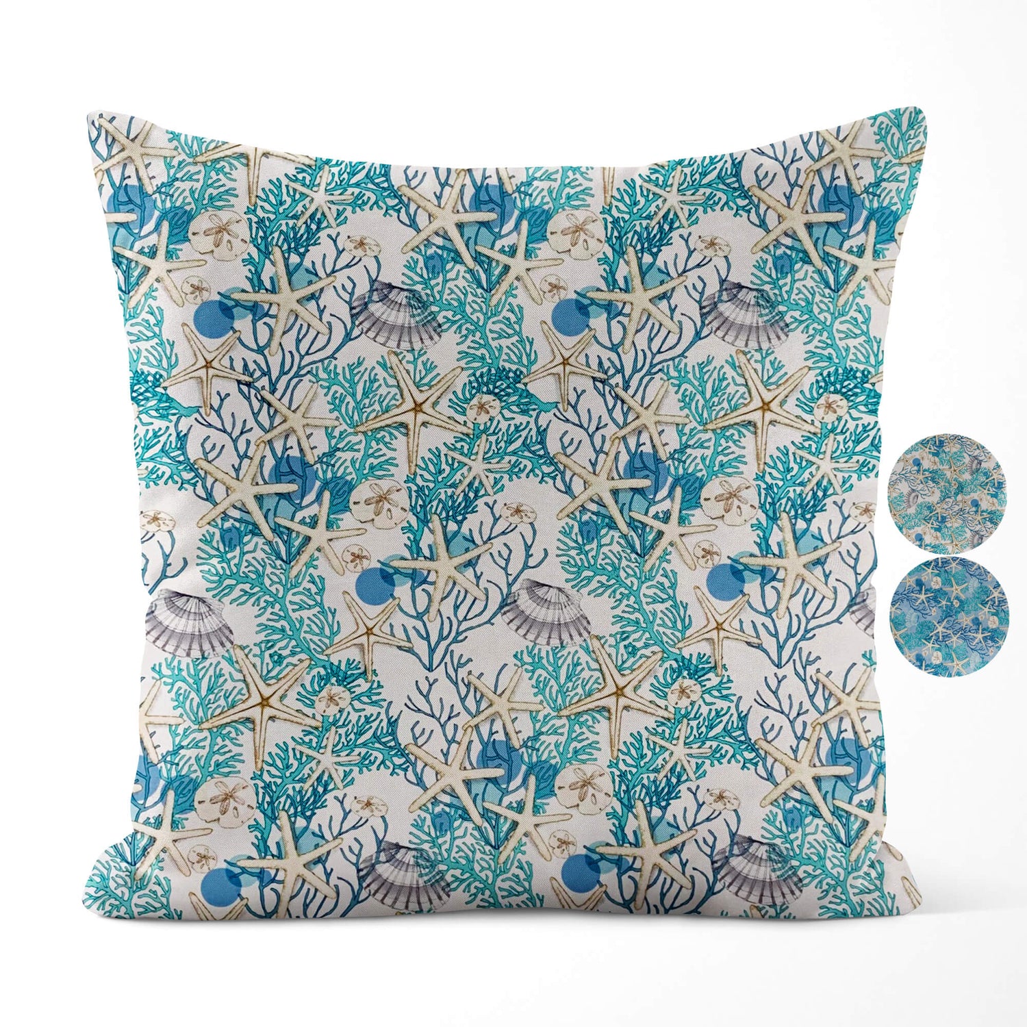 Serena Shores Coastal Pillow Covers and Euro Shams