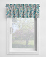 Coastal Valances and Cafe Curtains - Shells, Coral, Starfish