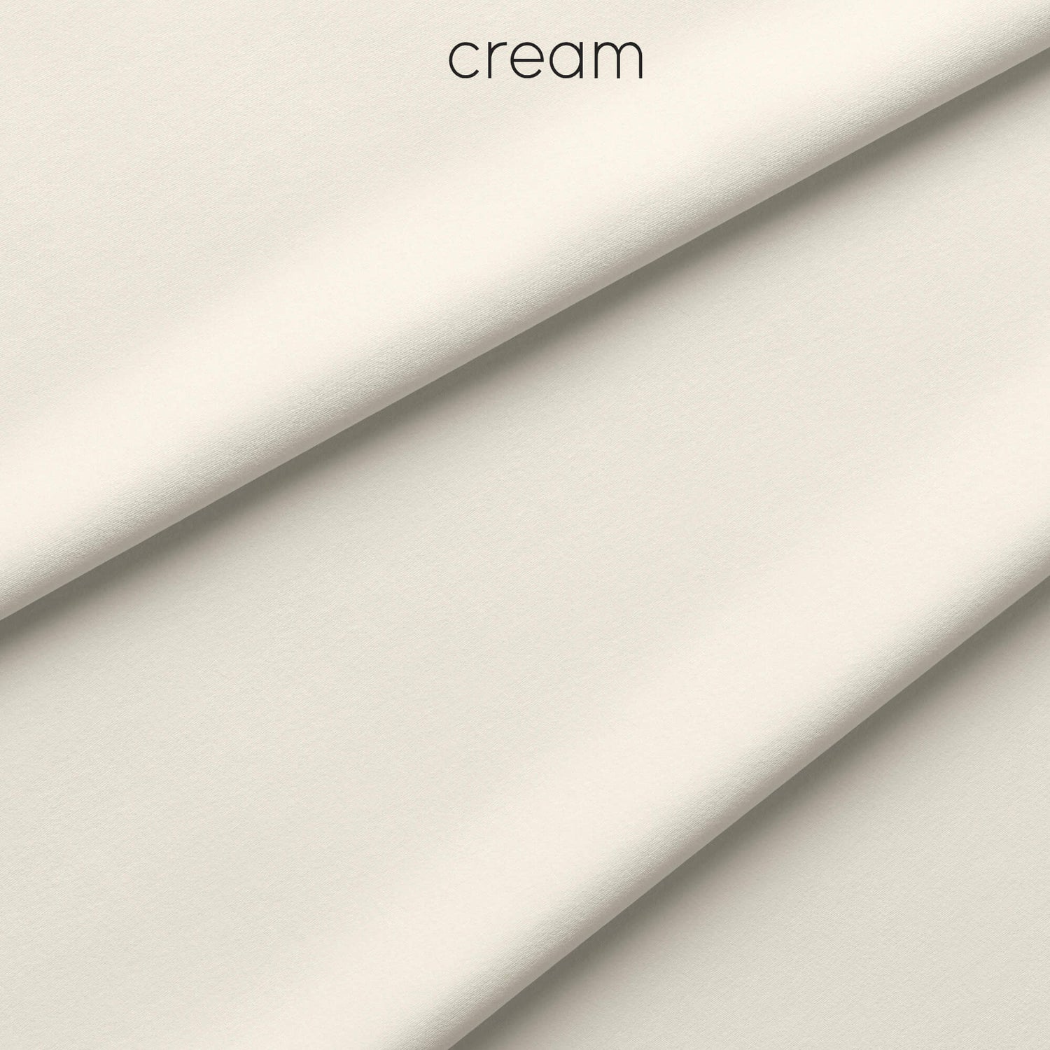 Curtain Lining, Cotton Muslin Fabric, Cream