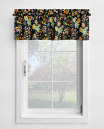 Fall Colors Valances and Cafe Curtains - Autumn Floral