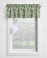Fern Leaf Valances and Tier Curtains – Botanical Window Treatments