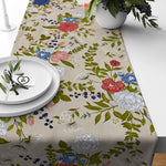 Floral Botanical Table Runners and Placemats – Enchantment