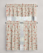 French Country Floral Valances & Café Curtains – Etonnante Florals Toile