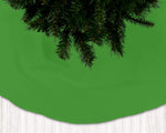 Green Christmas Tree Skirts – Festive & Handcrafted
