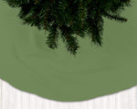 Green Christmas Tree Skirts – Mint, Prairie & Hunter Tones