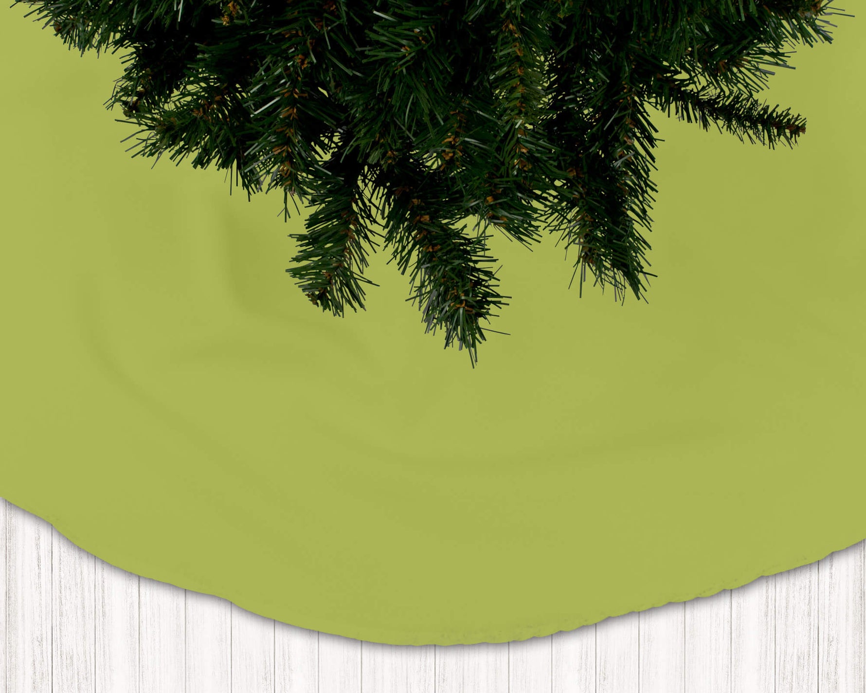 Green Christmas Tree Skirts – Nature - Inspired Holiday Colors
