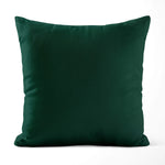 Green Cotton Pillow Covers and Euro Shams – Shamrock to Christmas Hues
