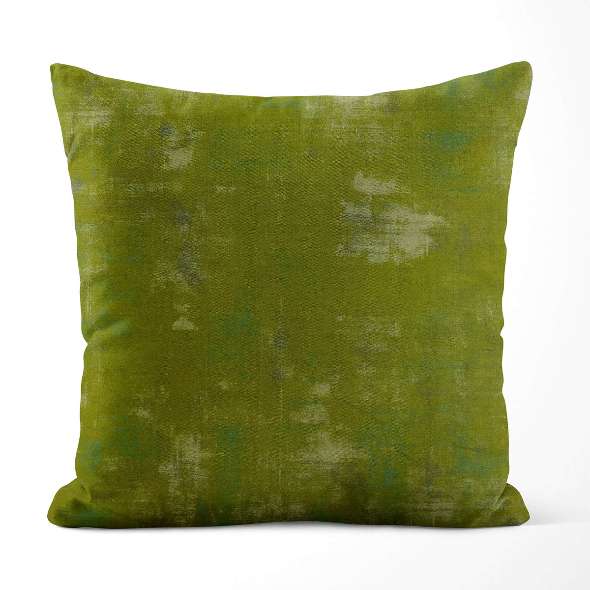 Green Grunge Pillow Covers and Euro Shams – Apple & Spruce Abstract