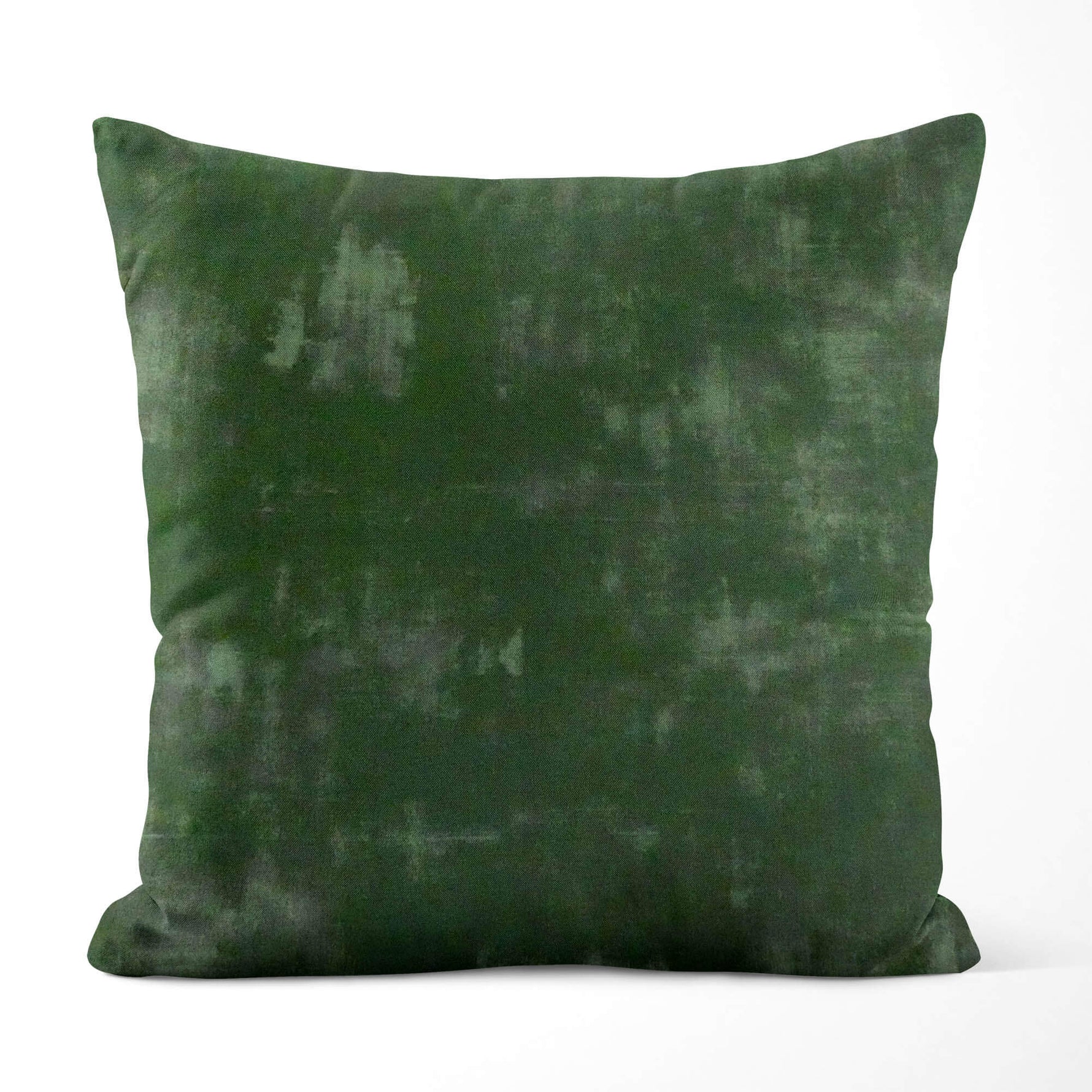 Green Grunge Pillow Covers and Euro Shams – Apple & Spruce Abstract