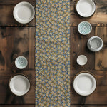 Last Bloom Floral Table Runners and Placemats – Blue or Cream Design