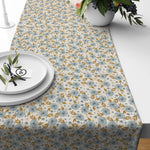 Last Bloom Floral Table Runners and Placemats – Blue or Cream Design