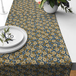Last Bloom Floral Table Runners and Placemats – Blue or Cream Design