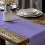 Lavender and Purple Table Linens – Solid Color Runners & Mats