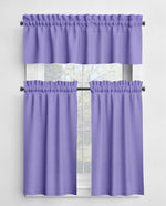 Lavender and Purple Valances and Cafe Curtains - Custom Sizes