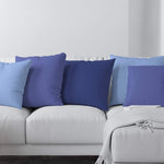 Lavender & Periwinkle Pillow Covers and Euro Shams – USA Cotton Fabric