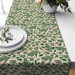 Leafy Fern Table Runners – Botanical Nature - Inspired
