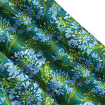 Lily of the Nile Floral Kitchen Valances and Cafe Curtains