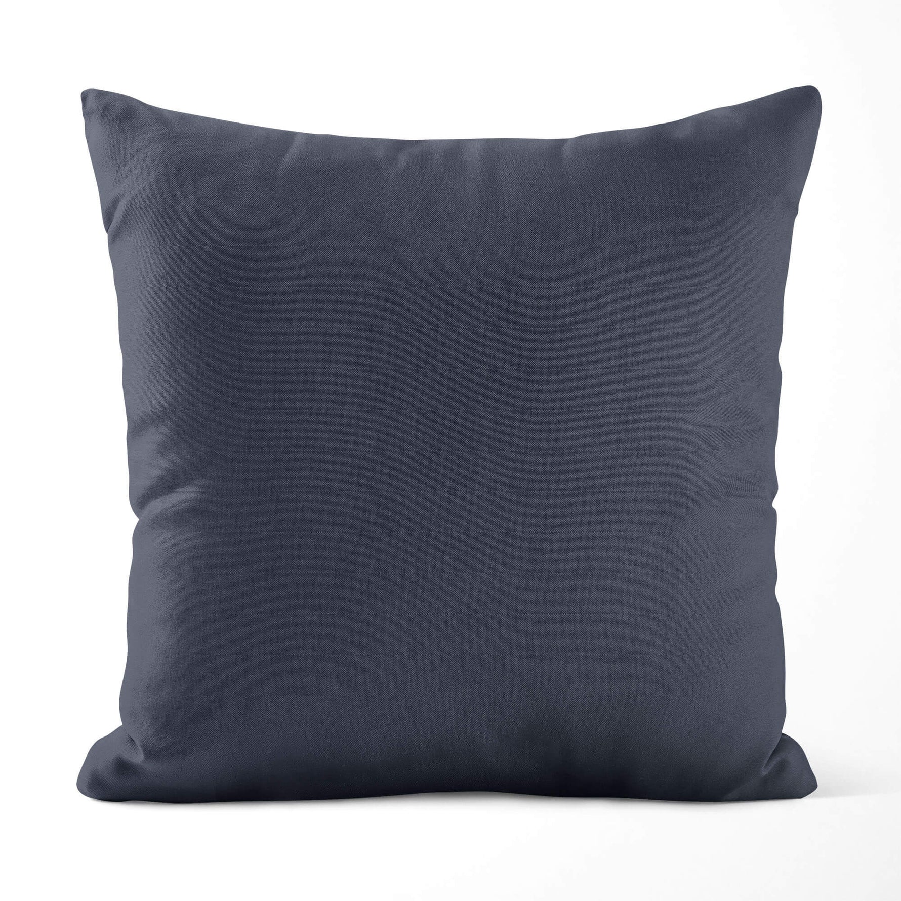 Modern Gray & Black Pillow Covers and Euro Shams – Minimalist Cotton