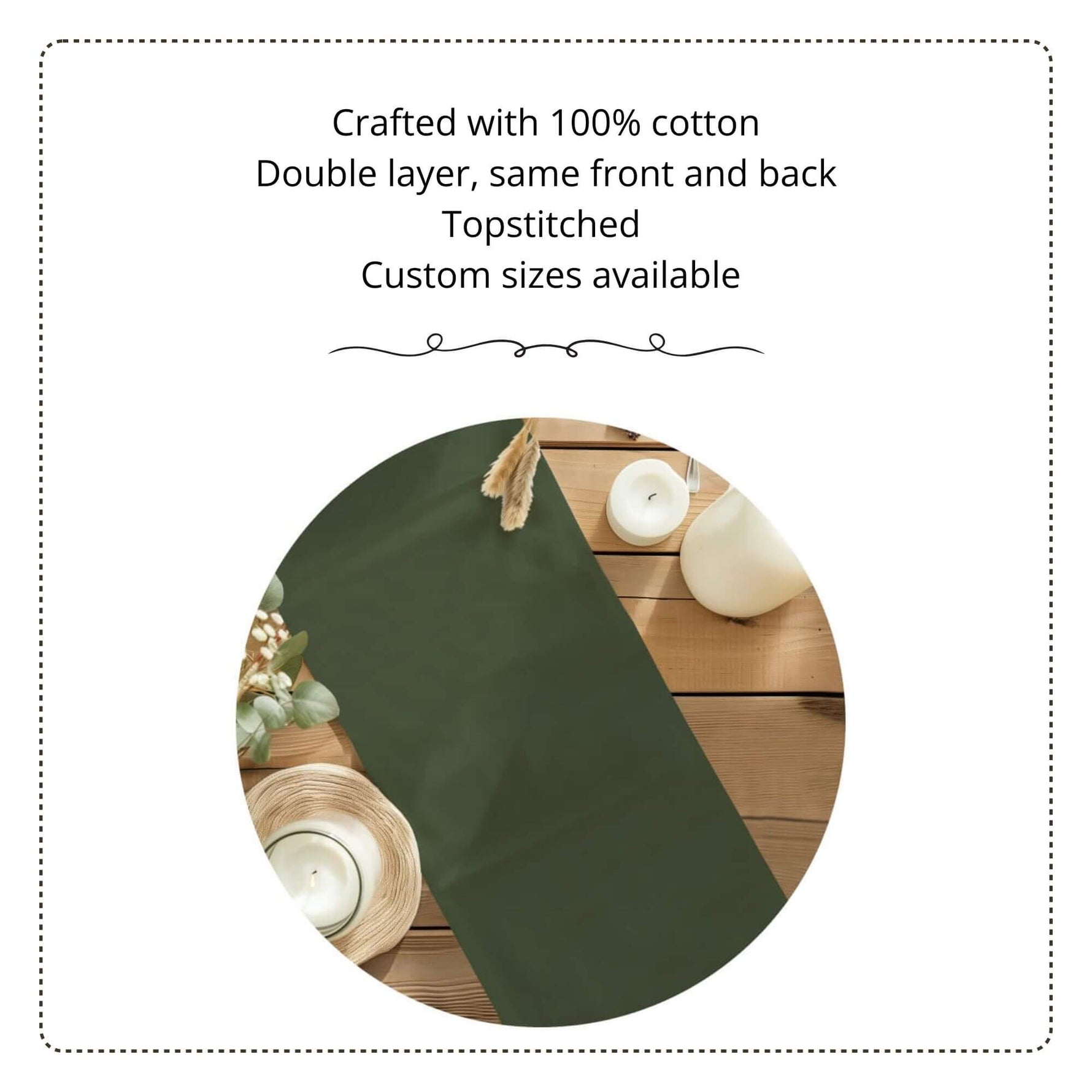 table runner description - betsie and co.