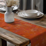 Gold and Orange Abstract Grunge Table Runners and Placemats