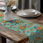 Retro Farmhouse Table Runners – Floral & Cherry Print