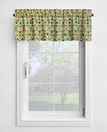 Retro Kitchen Curtains – Atomic Star Valances & Tiers for a 1950s Look