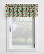 Retro Orbits Valances & Tier Curtains – Mid - Century Modern Window Décor