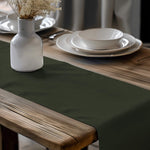 Rich Green Table Runners and Placemats – Pistachio, Cactus & Pine
