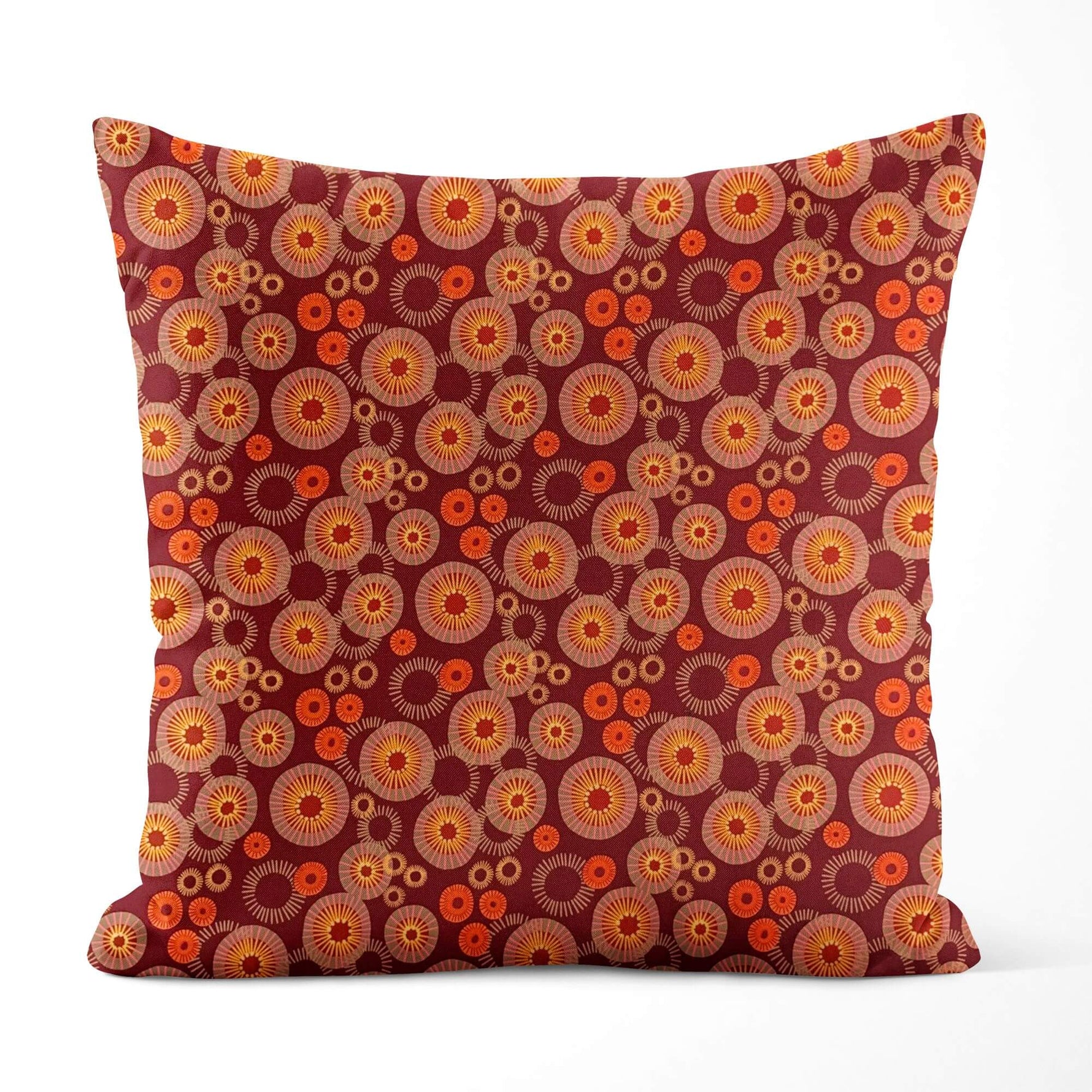 Sunburst Medallion Pillow Covers and Euro Shams – Trendy Boho Style
