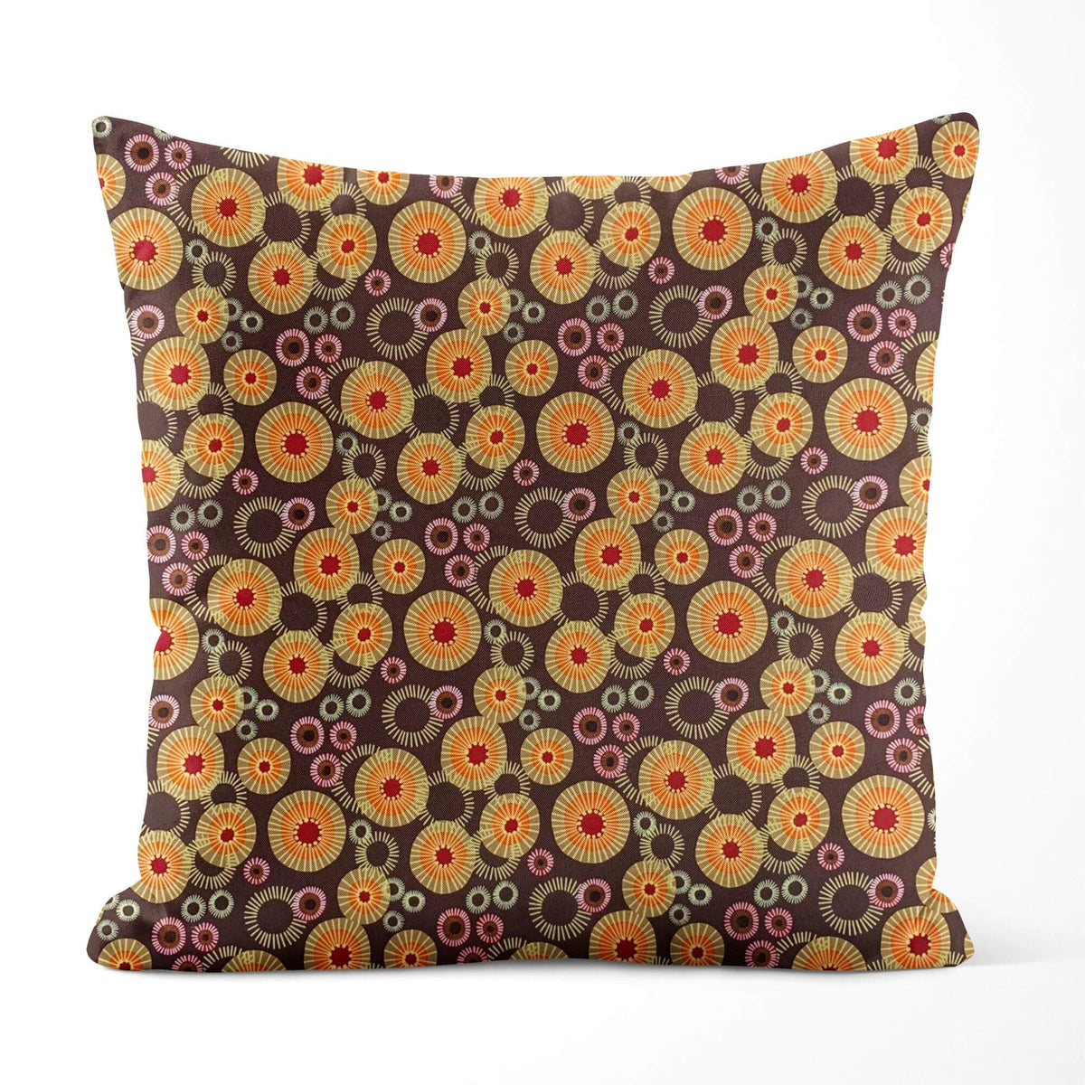 Sunburst Medallion Pillow Covers and Euro Shams – Trendy Boho Style